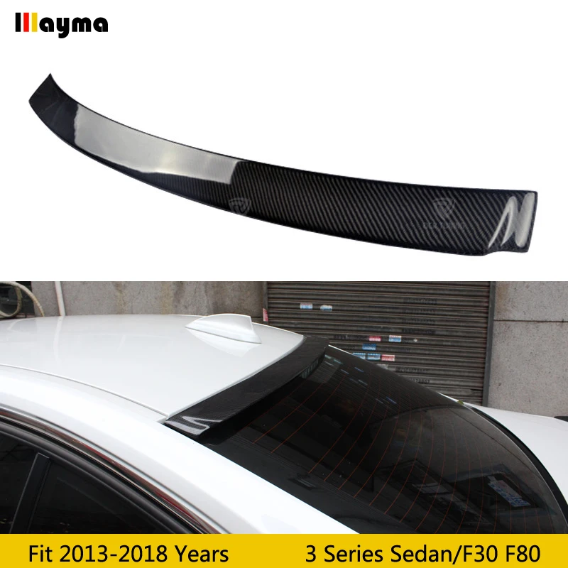 

AC style Carbon fiber Roof wing spoiler For BMW 3 Series Sedan 320i 325i 330i 335i M340i 2013 - 2018 F30 F80 M3 roof spoiler