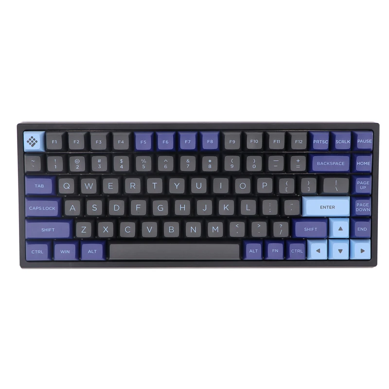 

Misty Rain Blue OSA Double-shot ABS Keycap 232keys Set For Mechanical keyboard Cherry MX switch 104 87 61 64 87