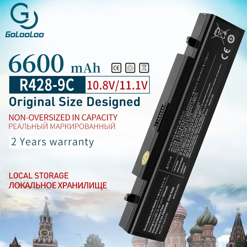 

9CELL 9900MAh New battery For SamSung PB9NS6B AA-PB9NC6B AA-PB9NS6B AA-PB9NC6W aa pb9ns6b R428 R429 R468 NP300 NP350 RV410 RV509