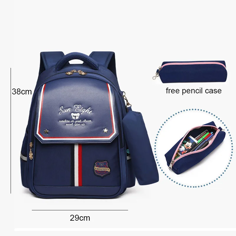 SUN EIGHT Kids Backpacks School Bags For Girl Grade 1-2 School Bags For Kid Light Books Bag Factory Price  2592#