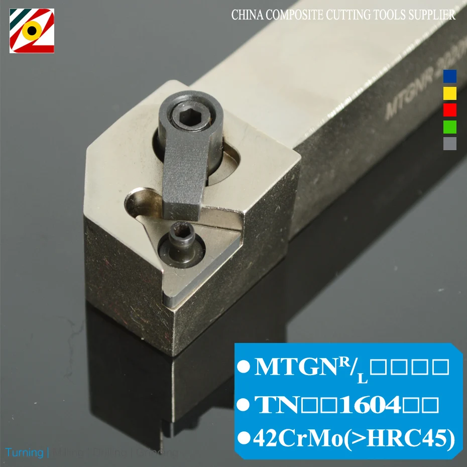 

EDGEV 91 Degree MTGNR MTGNL 1616H16 2020K16 2525M16 3232P16 CNC Lathe Cutter External Turning Tool Holder For TNMG160404 160408