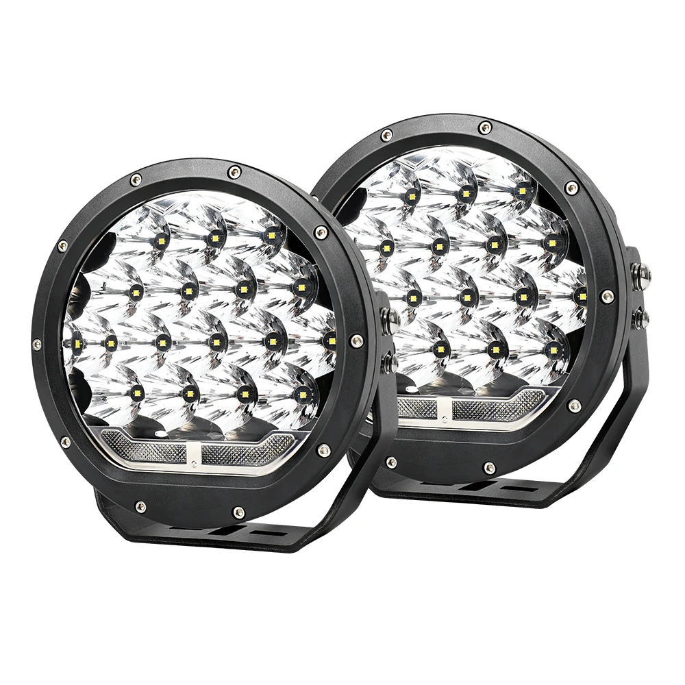 Emark ECE 1200m 192W Off Road 4X4 Super Bright Led Work Light High Power Spotlight 7