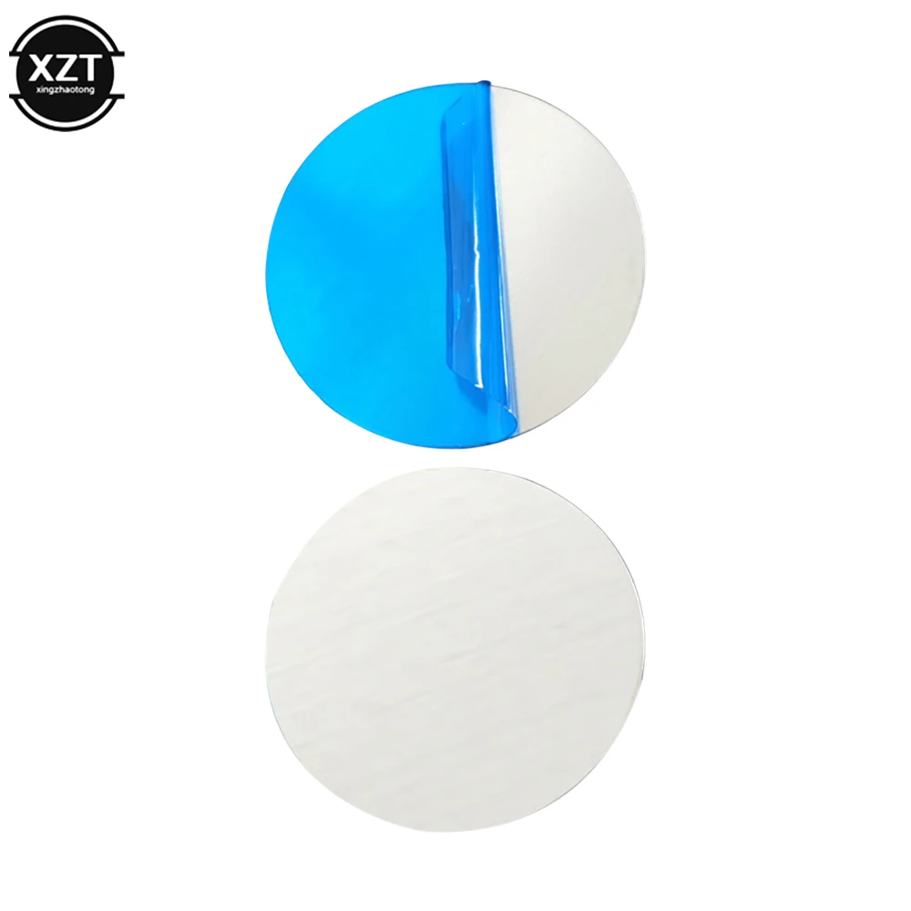 Car Phone Holder Metal Plate Magnetic Holder Round Square Sticker Iron Sheet for Mobile Tablet Magnet Disk Desk Car Stand