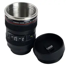 EF24-105mm Camera Lens Mug 1:1 Scale Stainless Steel Coffee Cup #6