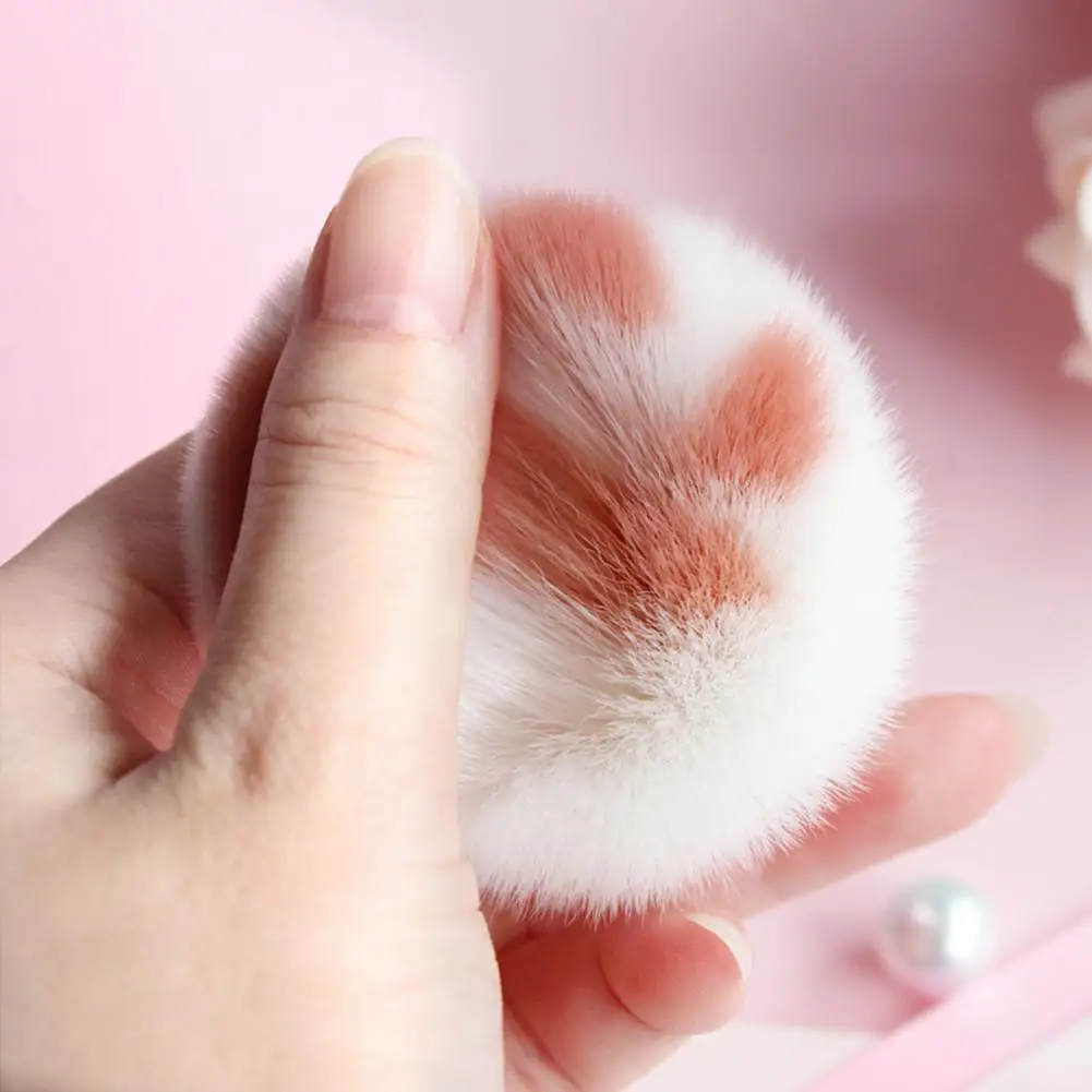 cat's paw Makeup Brush Telescopic Cosmetic Powder Brush highlighter makeup Brush foundation brush Fiber wool cosmetic tool