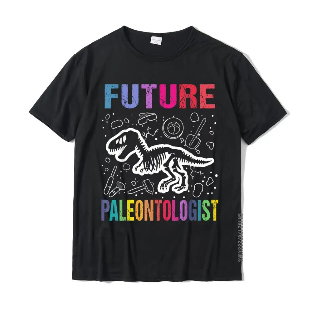 Funny Future Paleontologist Costume Shirt Kids Dinosaur Gift T-Shirt New Design Men's T Shirt Design Tops T Shirt Cotton Unique