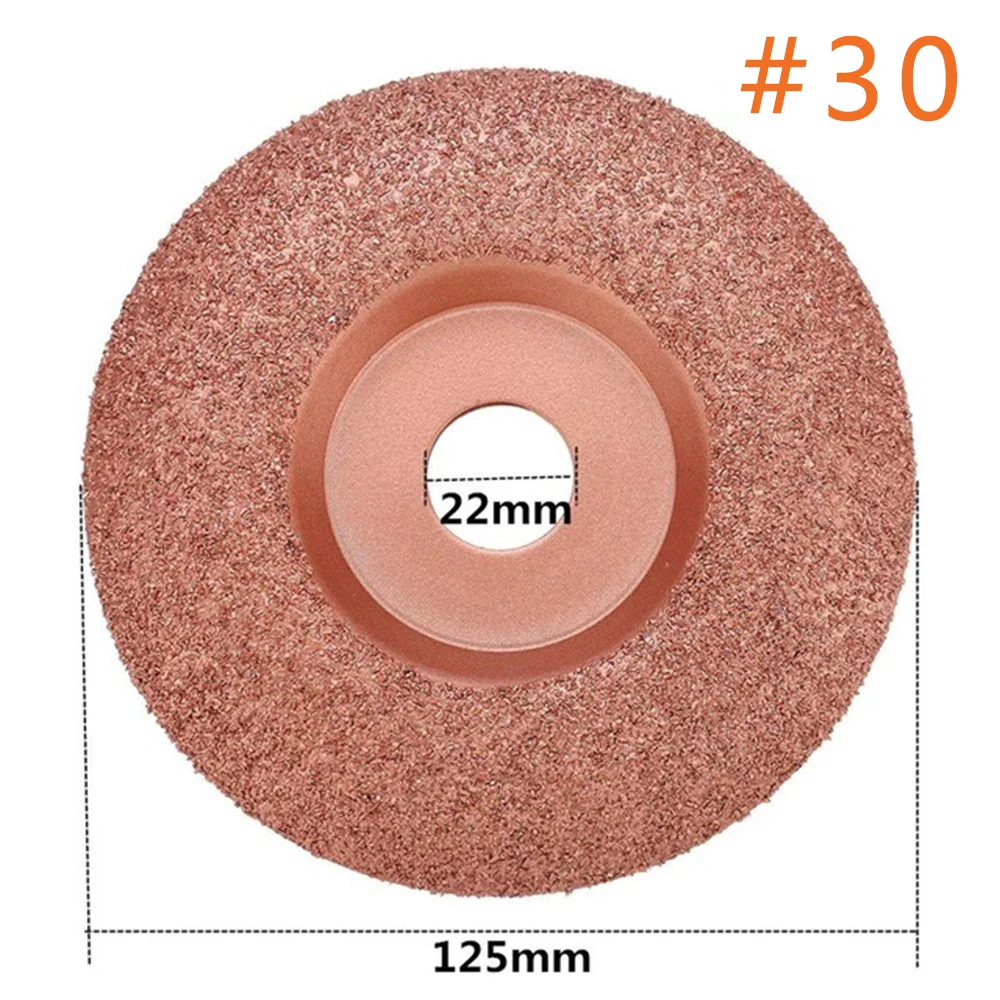 125mm Diameter 22mm Bore Wood Carving Disc Angle Grinder Disc Tungsten Carbide Shaping Dish Wood Shaping Disc