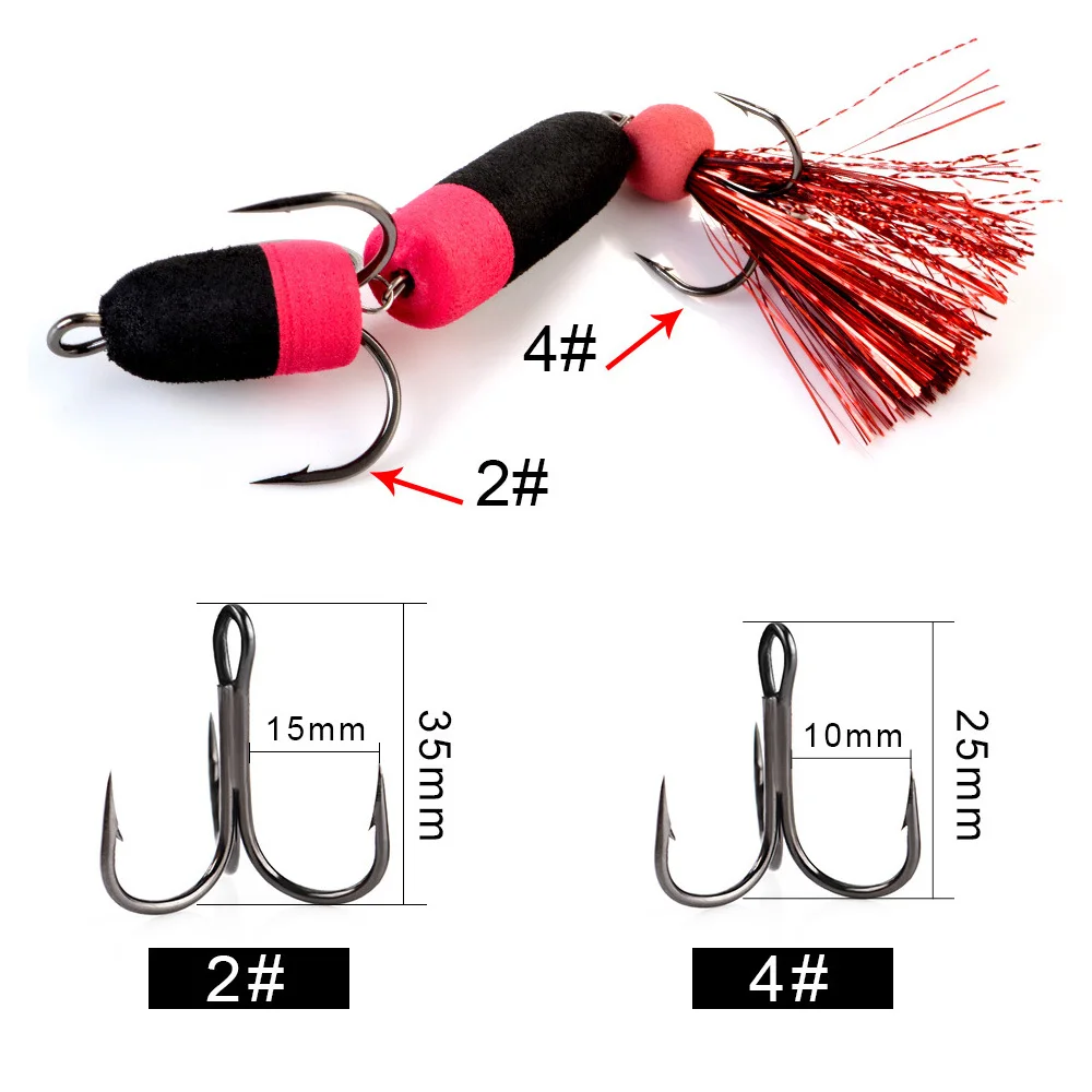 NEW MANDULA Size L 1 pcs Fishing Lure SwimBait 18Color Bass Lure Insect bait Soft Fishing Lure Pesca Fishing Wobbler Three Hook