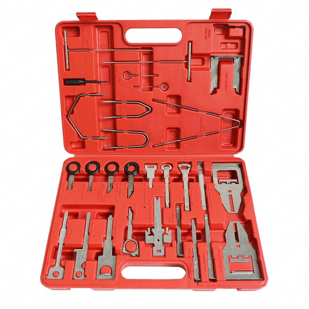 52-Piece Radio Stereo Removal Fitting Tool Set Kit car repair maintainance Audio Disassemble tool Apply to Most cars