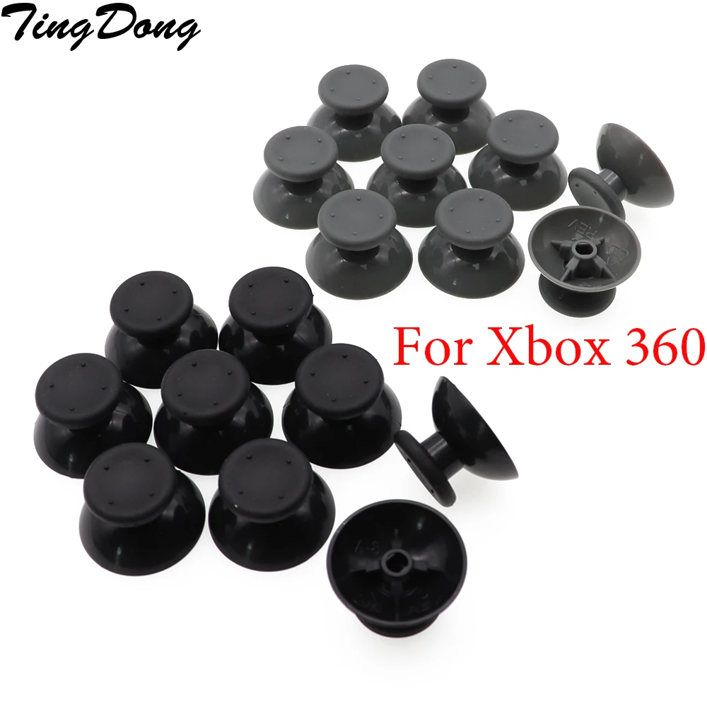 TingDong 3D Analog Joystick Replacement Thumb Stick Grips Caps Buttons For Microsoft XBOX 360 Gamepad Controller Repair Parts