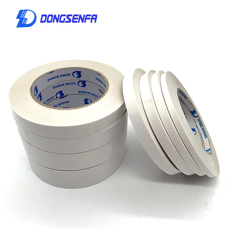 50Y Super Large High Quality Double Sided Adhesive Tape Strong Adhesion White Powerful Double Faced Adhesive For Mounting Fixing