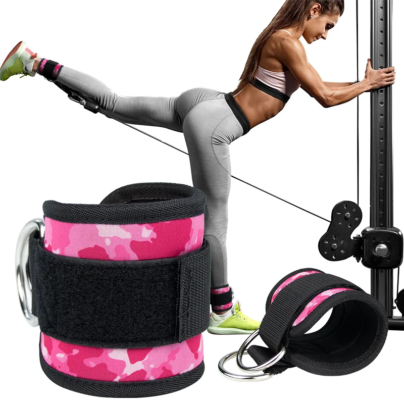 The Best Ankle Strap For Cable Machines Premium Padded Ankle Straps For Kickbacks Leg Extensions Glute Workout Leg Straps