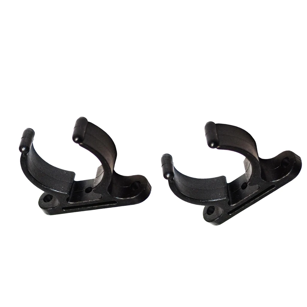 2pcs Boat Hook Clip Fit 38MM 1-1/2\' Dia Pole Tube Kayak Paddle Holder Split Clip Paddle Rod Keeper Boat Hook Clip
