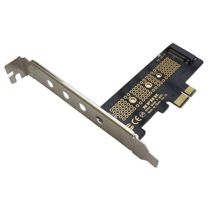 NVME M.2 อะแดปเตอร์ NGFF M.2 SSD PCIE Adapter PCIE to M2 อะแดปเตอร์ SSD M2 PCI-E M.2 การ์ด M สนับสนุน 2230-2280 M2 SSD ใหม่