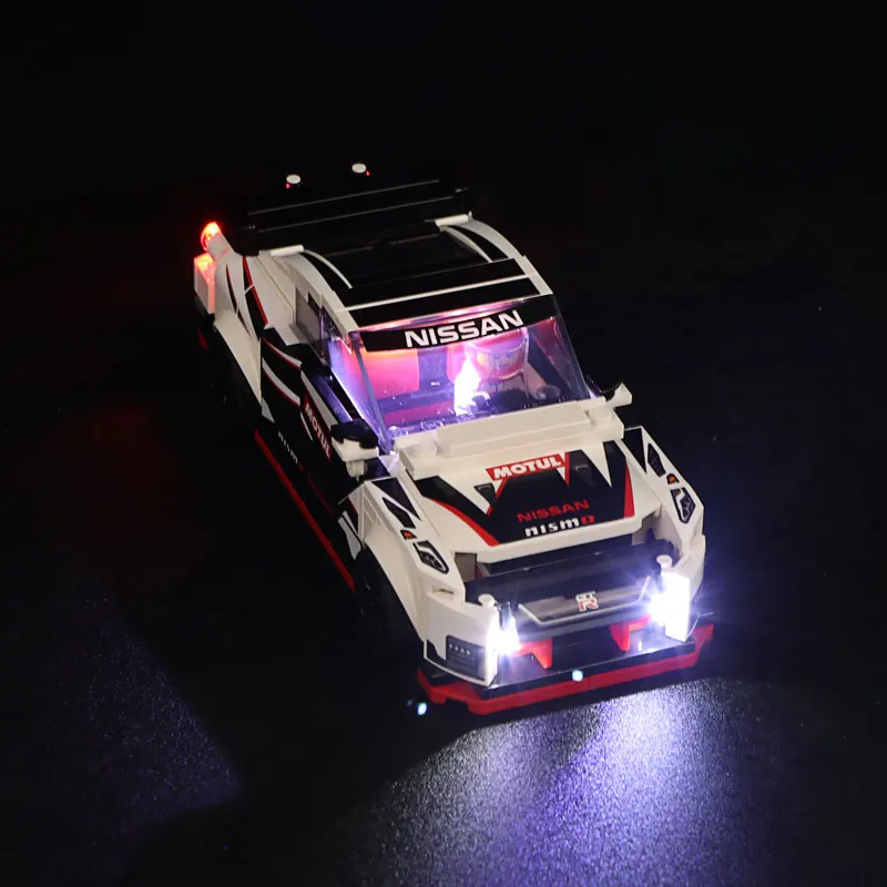 Vonado LED Lighting Set for 76896 Nissan GT-R NISMO Car Toy Collectible Model Light Kit, Not Included the Building Block