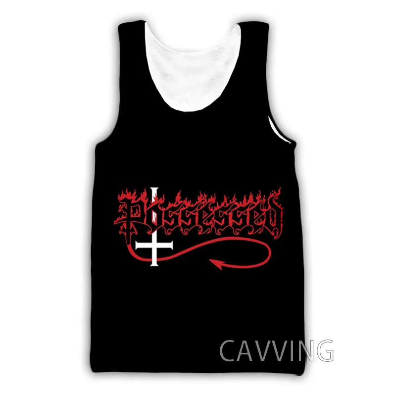 

CAVVING 3D Printed Possessed Rock Band Tank Tops Harajuku Vest Summer Undershirt Shirts Streetwear for Men/women