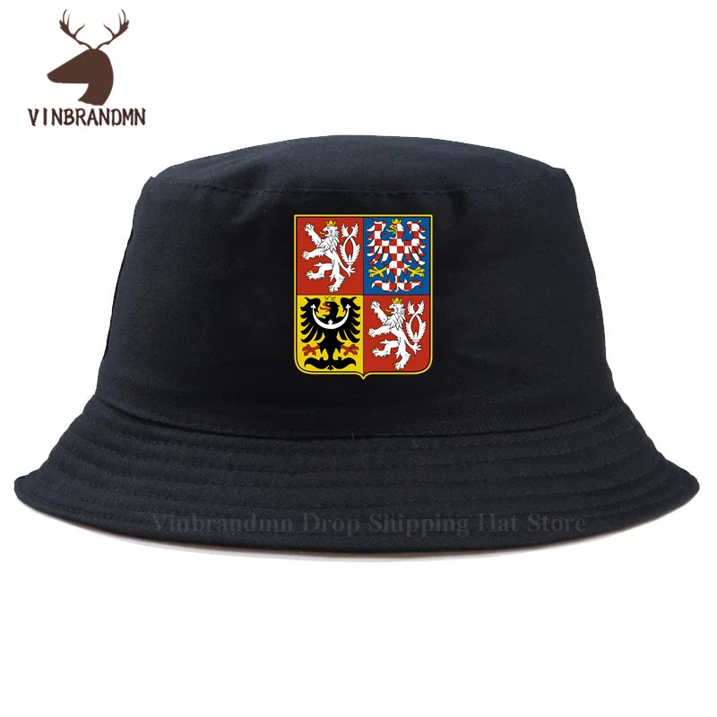 Czech Republic Czechia Bucket hats nation team Baseball cap 100% cotton Fishing hat sporting Outdoor visor hats country CZE hats