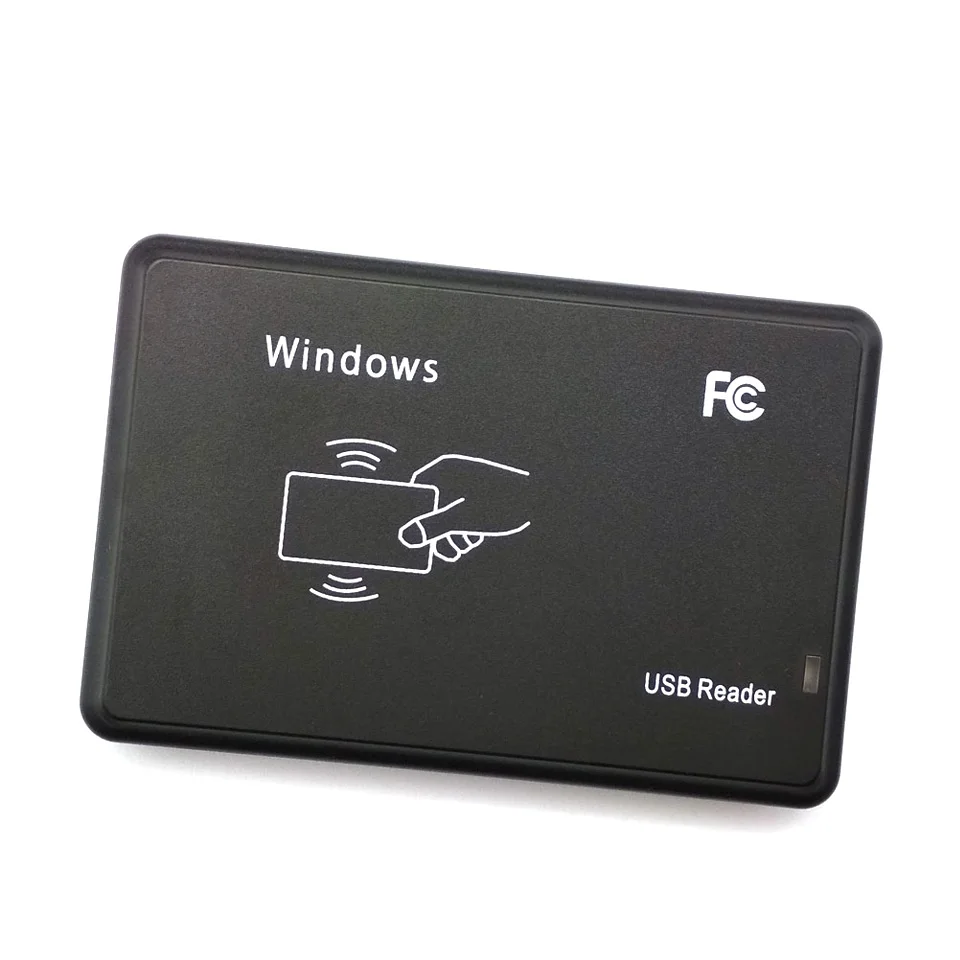 ID Card Reader RFID Reader EM4100 USB Sensor Smart Card Reader No Drive Issuing Device EM ID USB For Access Control 125Khz