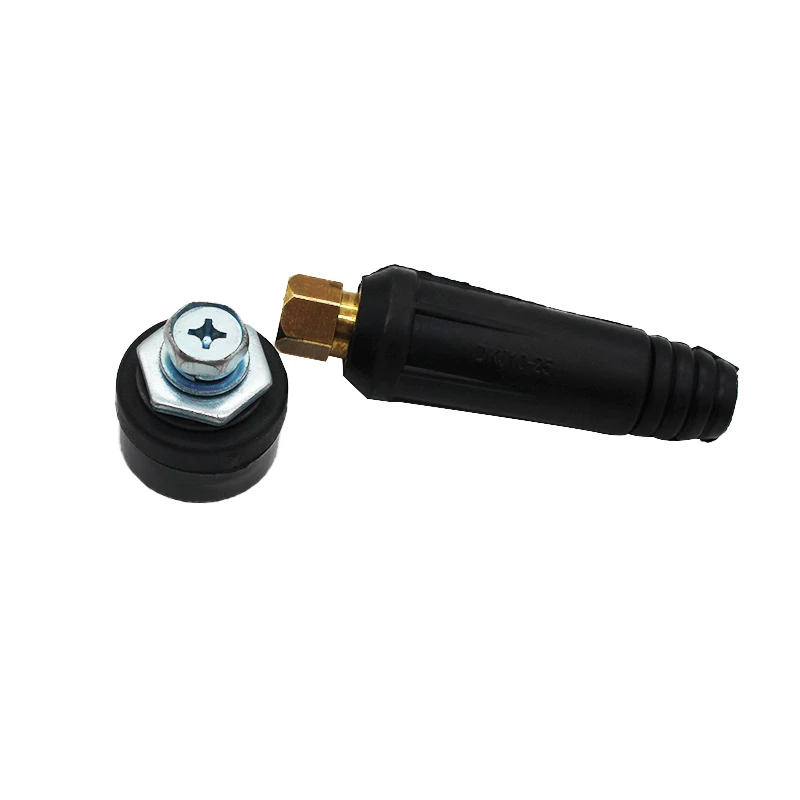 Europe Welder Quick Fitting Male Cable Connector Socket DKJ 10-25 50-70 Plug Adaptor Female Insert Welding Accessories