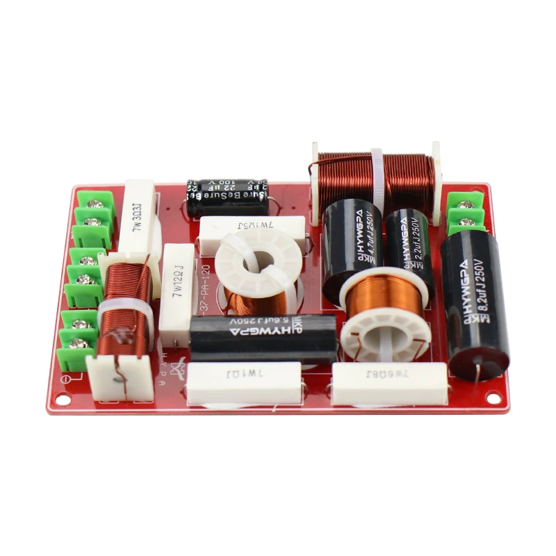 3 способа кроссовер динамик аудио твитер СЧ бас динамик разделитель частоты для 10 дюймов динамик аудио кроссовер 150-200 Вт 1 шт