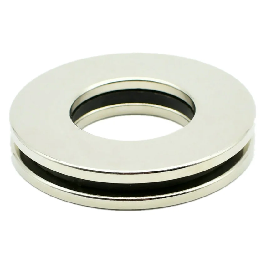 

NdFeB Magnet Ring OD 50x25x5 50x25x10 (+/-0.1)mm thick Neodymium Permanent Magnets Rare Earth Magnetic Tube Precision 2 pieces