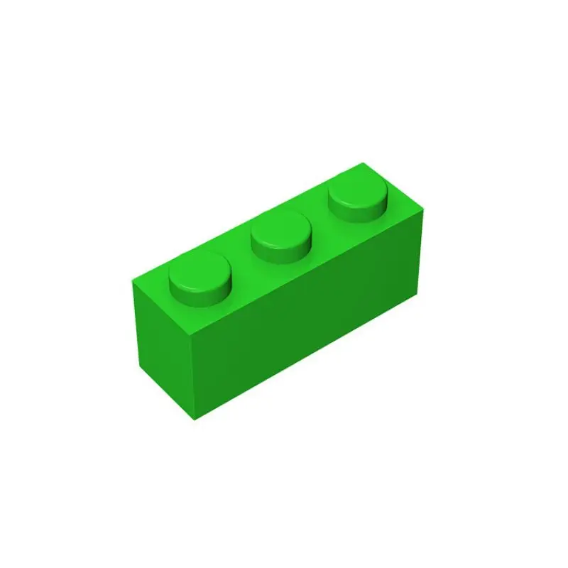 10Pcs MOC Parts 3622 Brick 1 x 3 Compatible DIY Assmble Building Blocks Particle Kid Puzzle Brain Enlighten Toy Birthday Gift