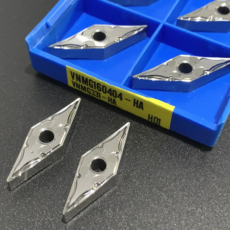 VNMG160402 VNMG160404 VNMG160408 HA H01 Aluminum External turning tool lathe tool Turning insert CNC high quality Cutting Tools