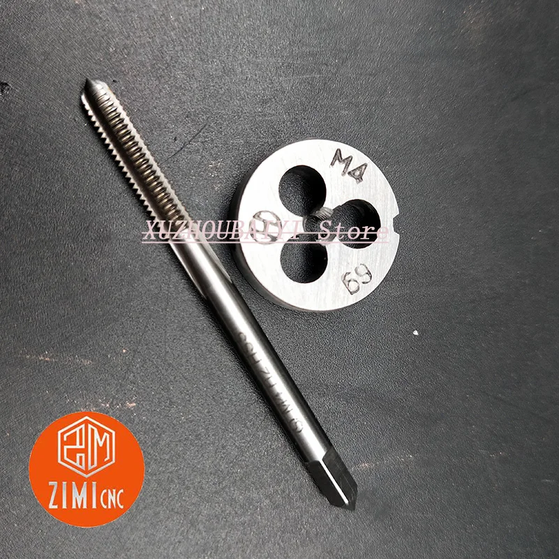 M4.5 thread diameter tap circular die M4.5*0.5 M4.5*0.75 hand tool set 0.75mm 0.5mm pitch tapping mold circular tapping mold