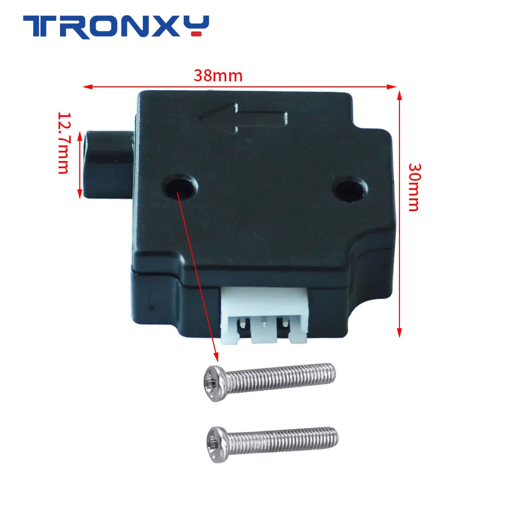 Tronxy 1pc Filament  Plastic Material Lack Broken material detector with cable wire for 3d printer