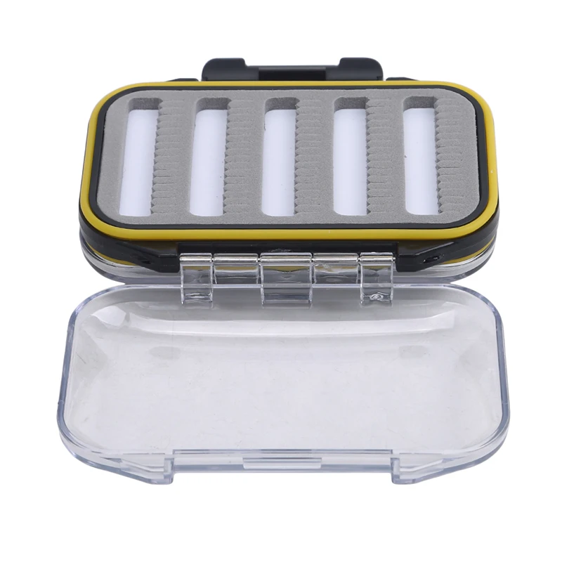 Fishing Box Waterproof Fishing Accessories Box Case Fishing Fly Lures Box Spoon Hooks Baits Case Storage Box Hot Sale