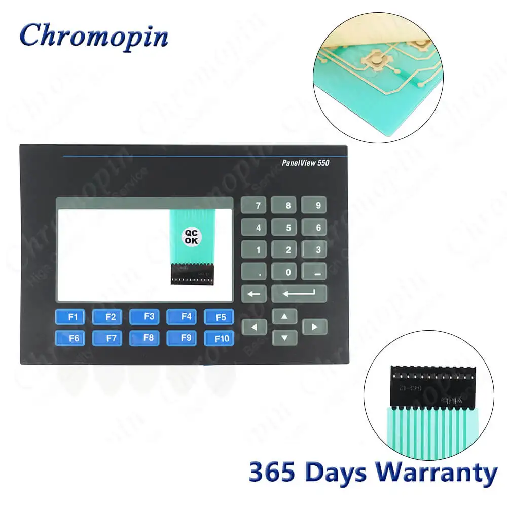 Membrane Keypad Switch for 2711-K5A9 2711-K5A9L1 2711-K5A9P-R 2711-K5A16L1 Membrane Keyboard Button Panelview Panel 550 Repair