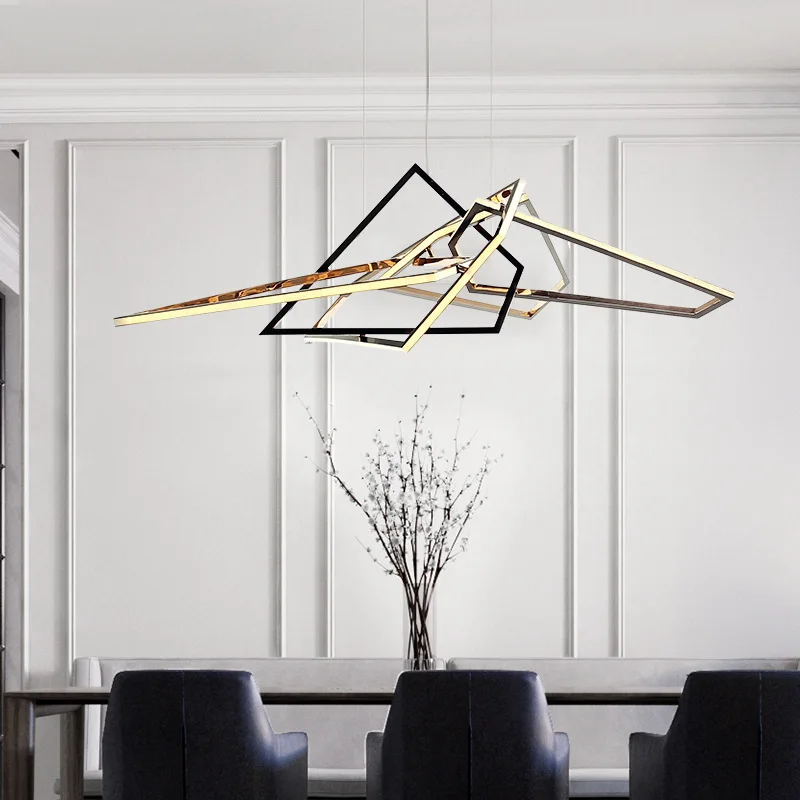 

Art Deco Gold Silver Chrome LED Designer Lustre Suspension Luminaire Lampen Pendant Lights Pendant light For Dinning Room