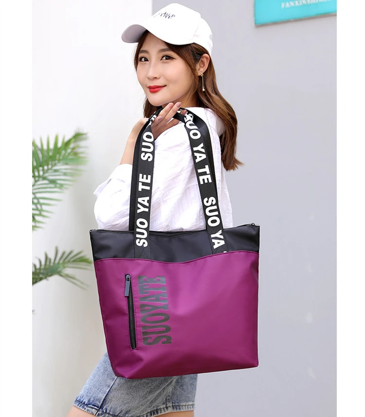 Fashion Brand Women's Shoulder bags Female Waterproof nylon Handbags Ladies Totes bag Large Capacity Casual bolsos femenina