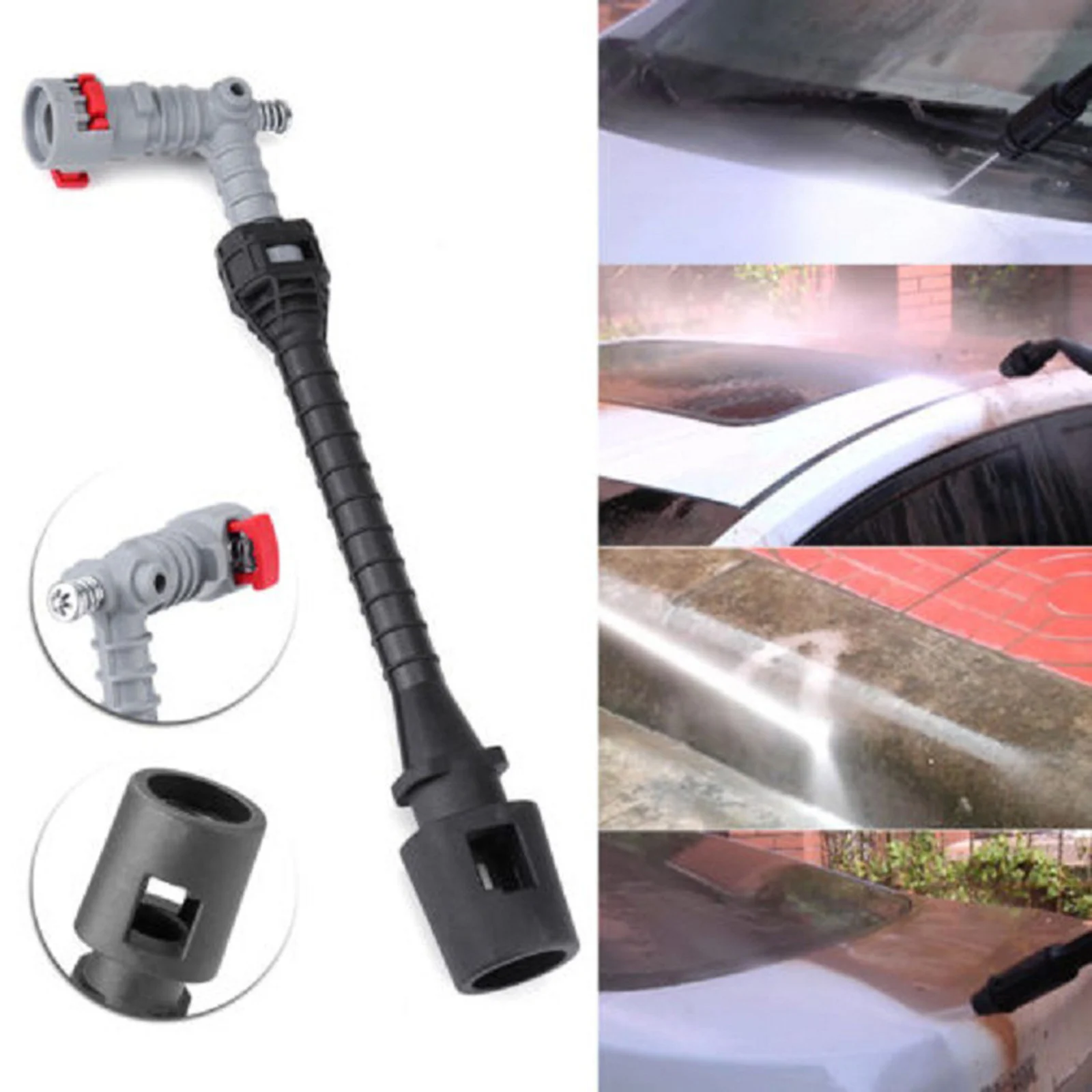 High Pressure Car Washer Valve Nozzle Clean Household Washing Yard Sprayer Gun Household Garden Cleaning Tool Parts