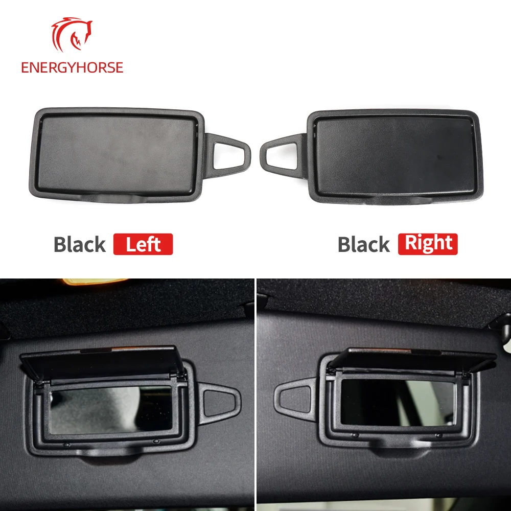 Left Right Sun Shade Visor Makeup Cosmetic Mirror Cover For Mercedes Benz C GLC-Class W205 W253 2058107104