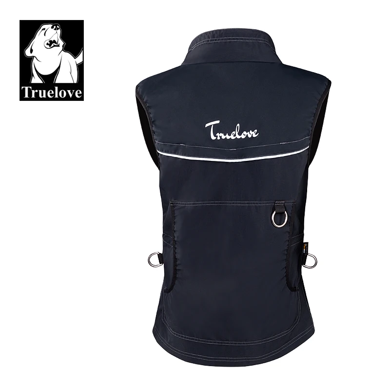 Truelove Dog Training Special Clothes Professional Waterproof Big Pocket Multi-function Reflective Vest Sports Type TLG2751