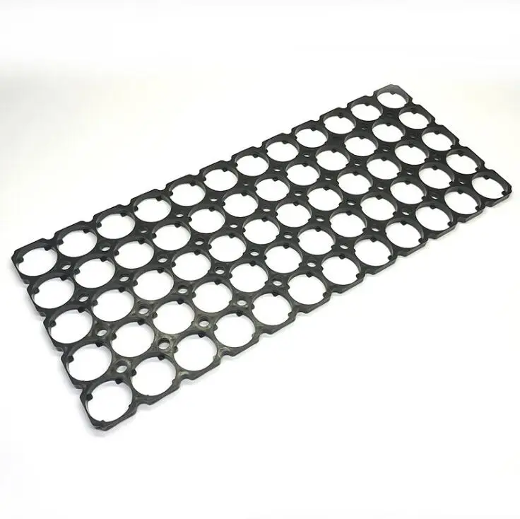 300pcs/lot MasterFire 5*12 32650 Batteries Spacer Radiating Holder Bracket Black Plastic Battery Storage Box Holder Brackets