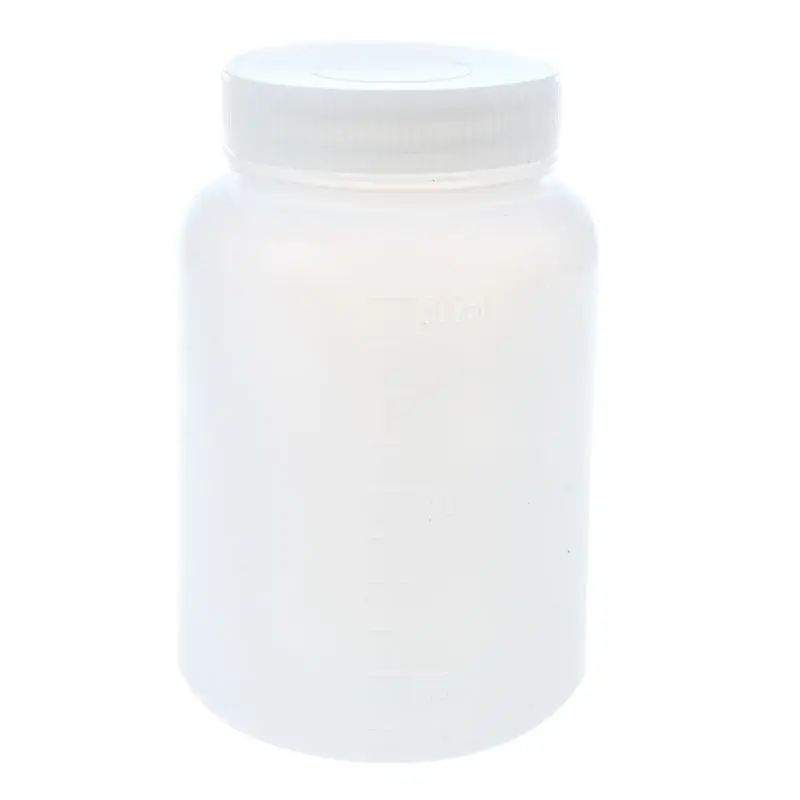 

Laboratory Chemical Storage Case White Plastic Widemouth Bottle 500mL