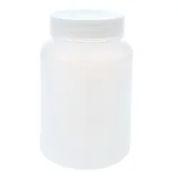 Laboratory Chemical Storage Case White Plastic Widemouth Bottle 500mL