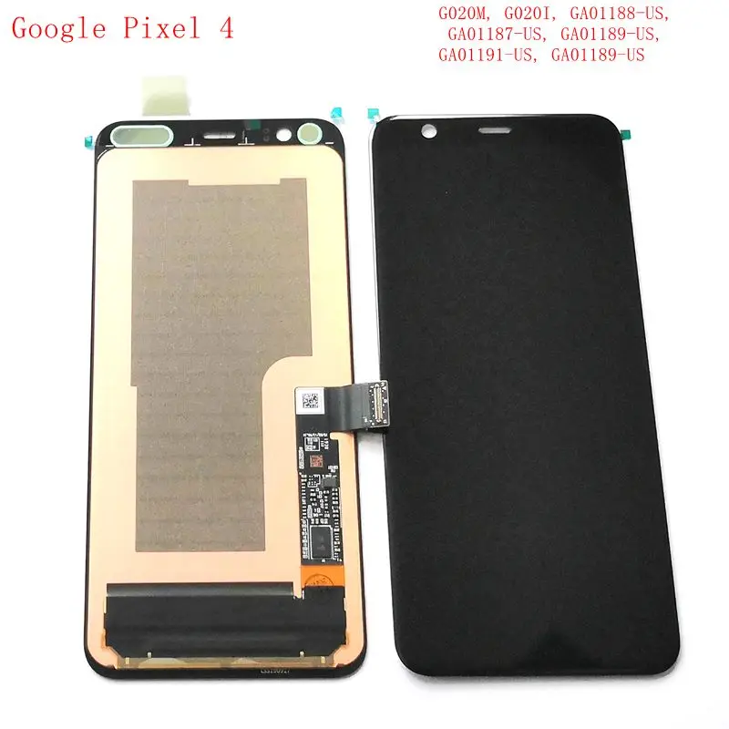 

5.7“ Original Amoled For Google Pixel 4 4XL lcd screen digitizer touch glass full set G020M G020I