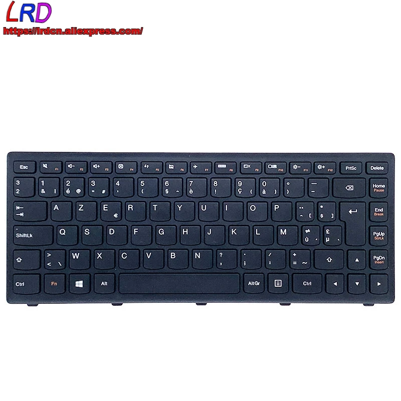 New Original BE Belgian Keyboard for Lenovo Ideapad G400S G405S Flex14 S410P Z410  Laptop 25211192