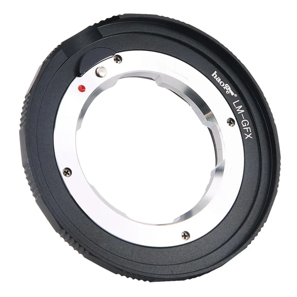 

Haoge Manual Lens Mount Adapter for Leica M LM mount Lens to Fujifilm Fuji GFX G mount Camera such as GFX 50s