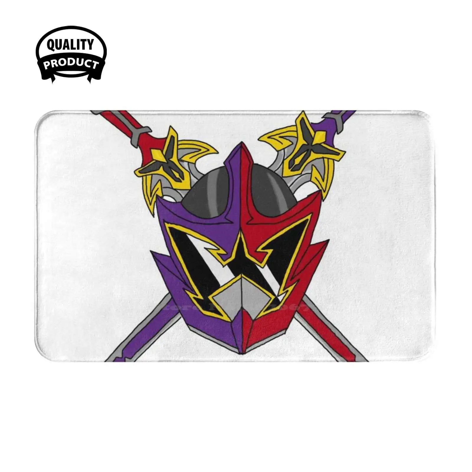 Knighthood Soft Cushion Home Carpet Door Mat Car Rug Wolzard Mystic Force Magiranger Sentai