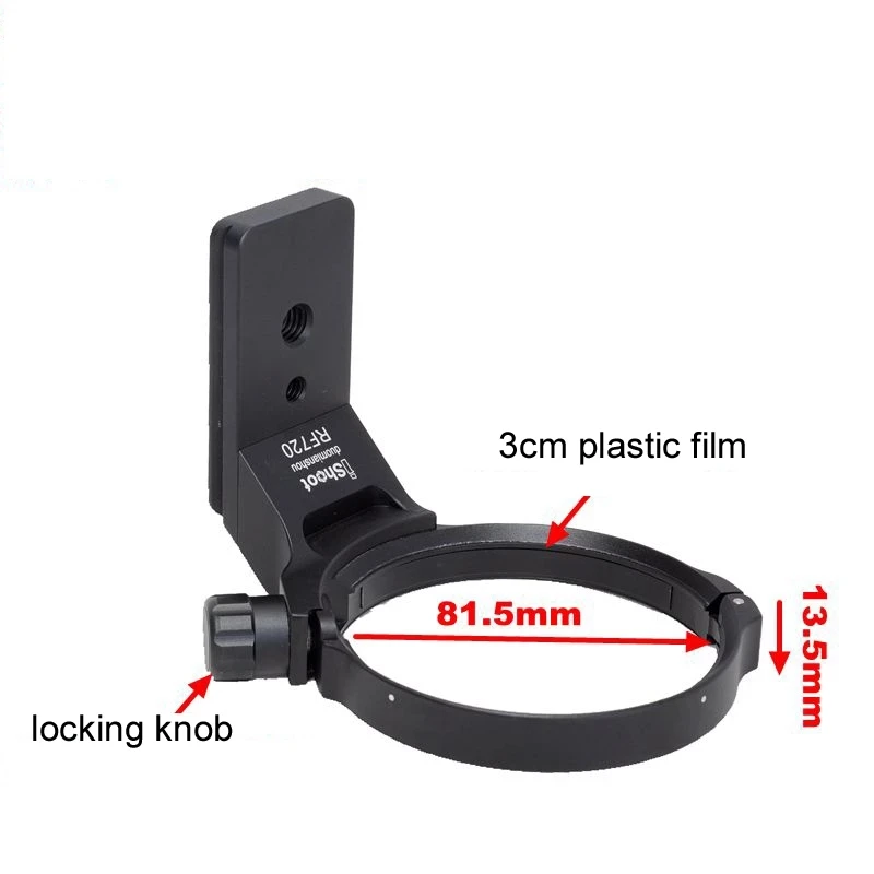 Collar de lente para Canon RF 70-200mm F2.8L IS USM, soporte de cabeza esférica, anillo de montaje, adaptador de lente w Arca swiss RRS, 70-200