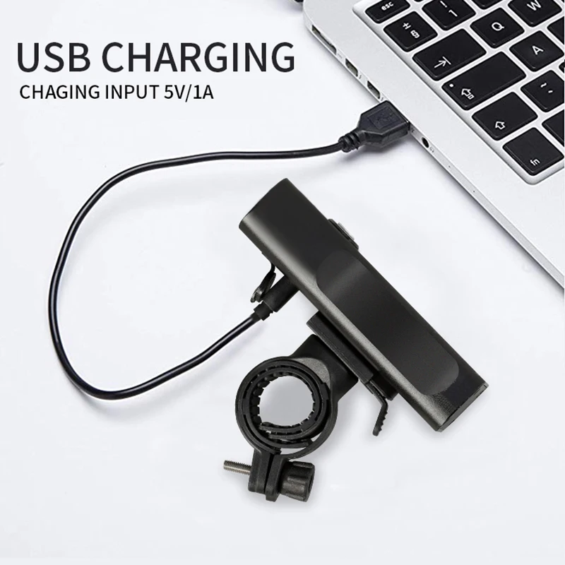 Lampe de vélo Rechargeable USB, 5200mAh, L2/T6, étanche IPX5, lampe de poche LED, Power Bank, accessoires pour bicyclette