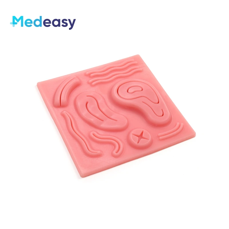 Chirurgische 3D Huid Hechtdraad Training Pad, Siliconen Hechtdraad Praktijk Pad