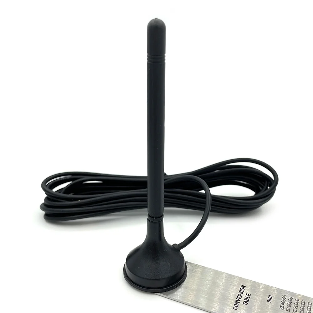 Antena 4G 700-2700MHz 3.5dBi, amplificador de señal Wifi, Base magnética, Cable de extensión de 3M, conector macho SMA