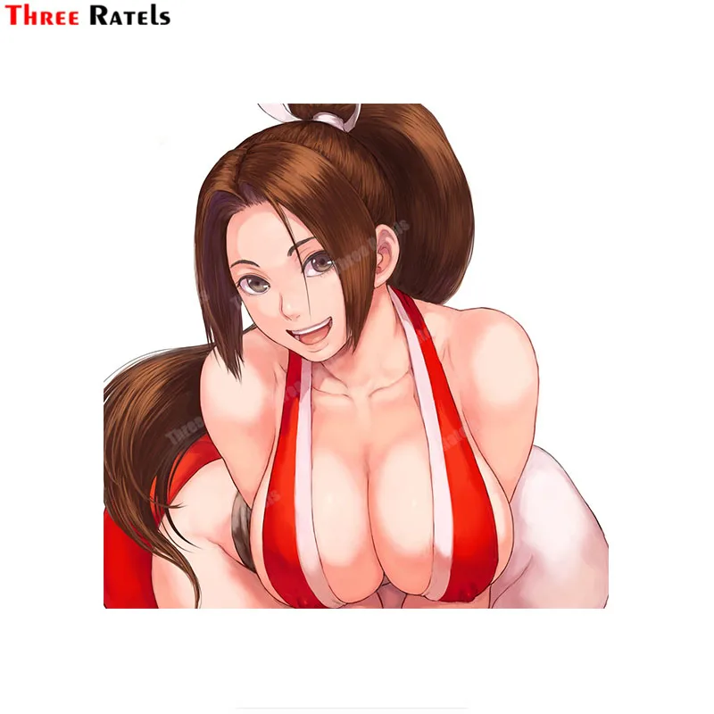 

Три Ratels A396 милый Shiranui Mai из Аниме игра борьба носить купальники наклейка для спальни стена унитаз зеркало Декор наклейки