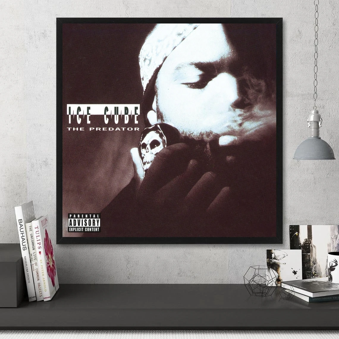 The Predator Ice Cube Rap Music Album Cover Poster Print Art Canvas Painting Wall Living Room Home Decor (No Frame)