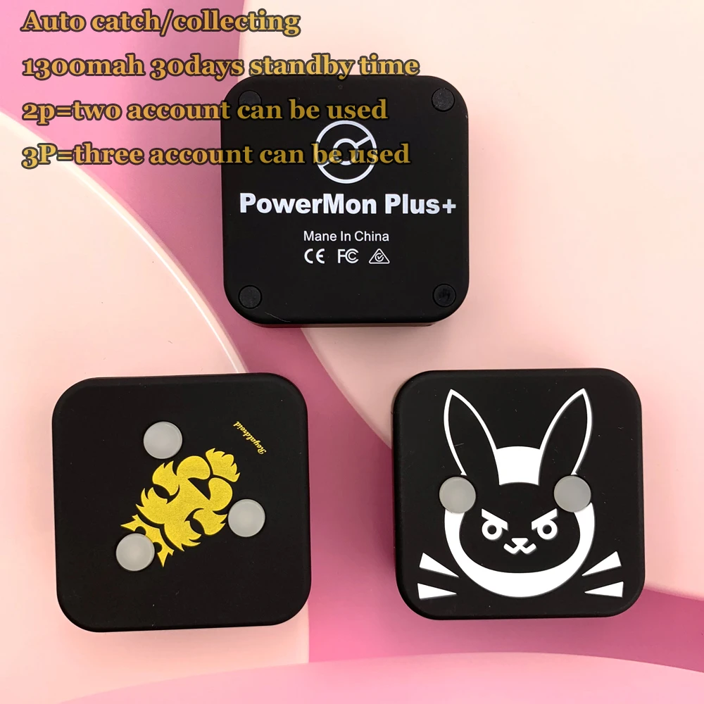 2021 Powermon Plus + Armband Game Speelgoed 3P Auto Vangen Bluetooth Armband Polsband Voor Go Plus Met 1300Mah oplaadbare Batterij